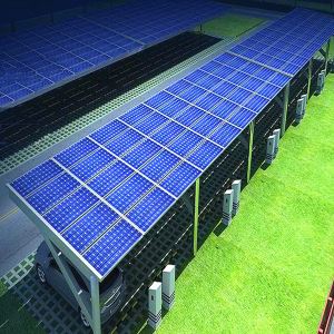 New Structure Carport Solar Mounting System / Energy Conservation Solar Panel Mounting Bracket for Carport