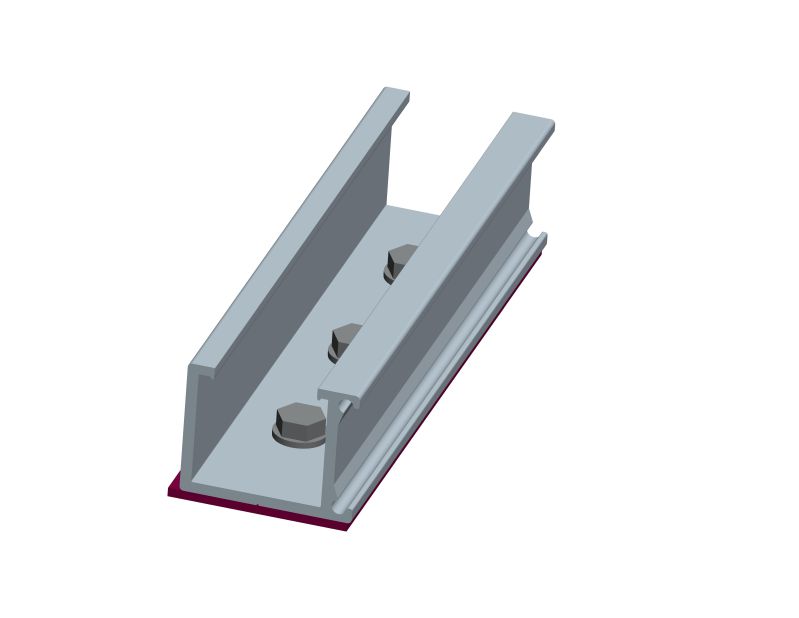 Roof attachments for metal sheet roof mounting system, trapezoidal metal roof solar racking system suppliers Roof attachments for metal sheet roof mounting system, trapezoidal metal roof solar racking system suppliers