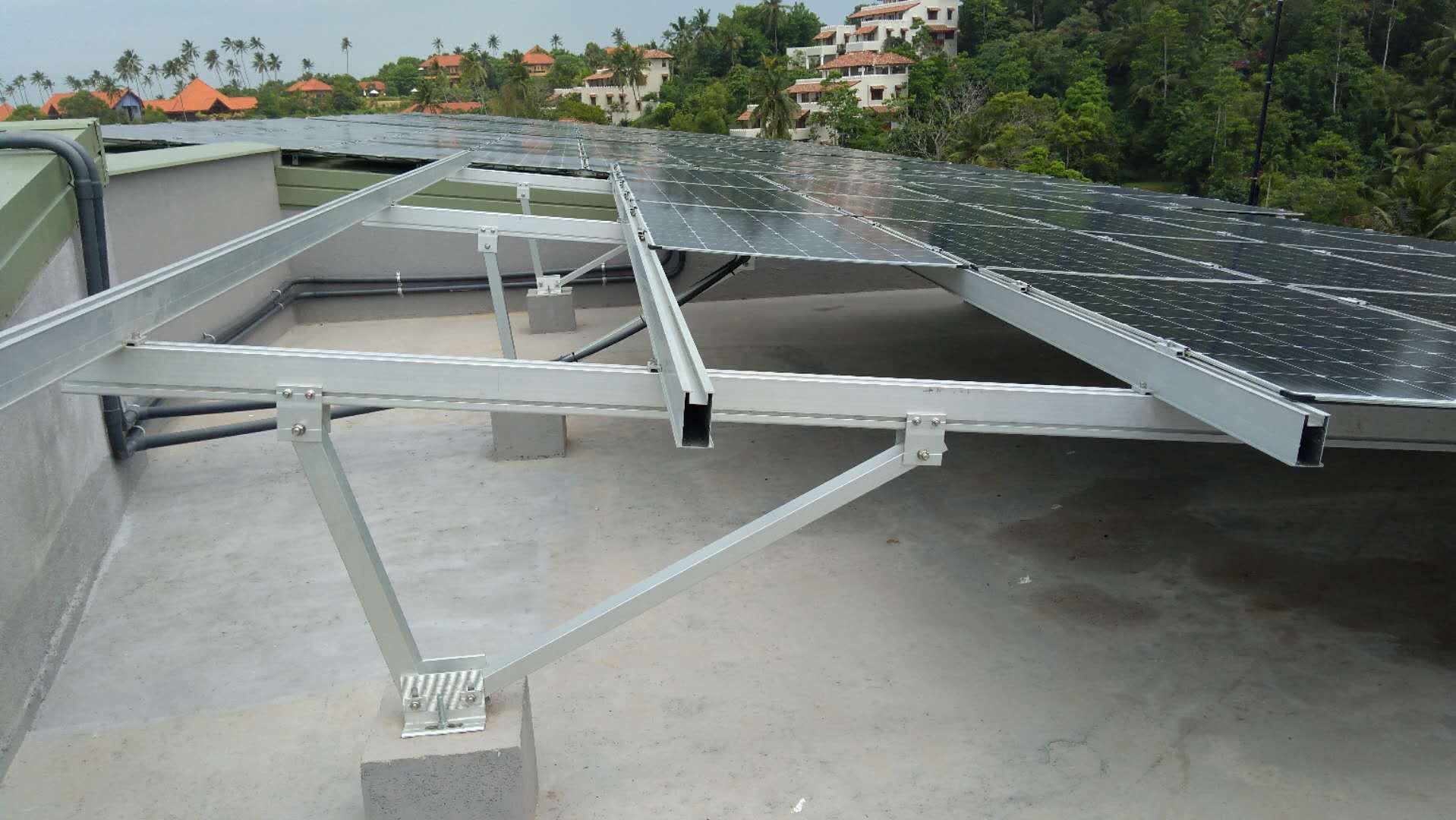 Flat roof mounting system Srilanka