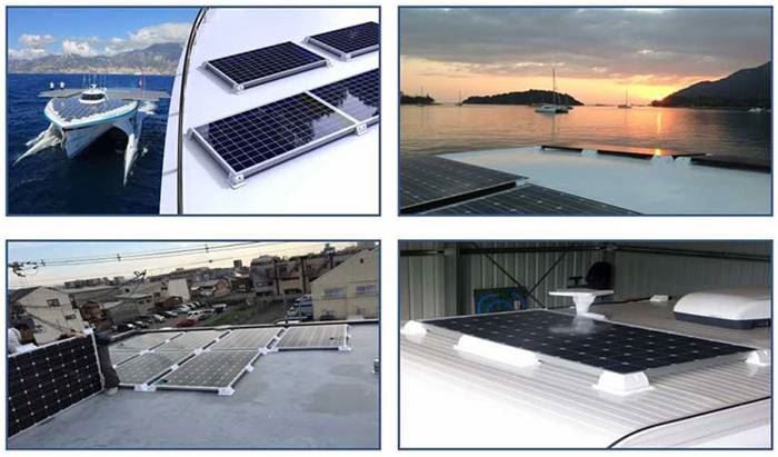 Project Reference of ABS Solar Panel Caravan Rooftop Mounting Structure Project Reference of ABS Solar Panel Caravan Rooftop Mounting Structure