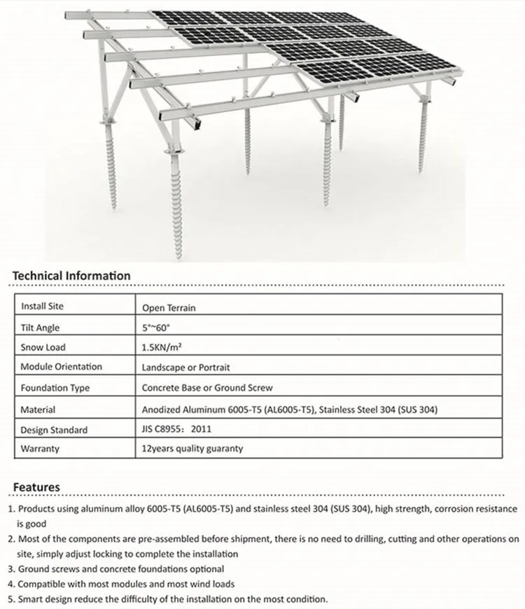 Aluminum Ground Solar Panel Racking Manufacturers and Suppliers China ...