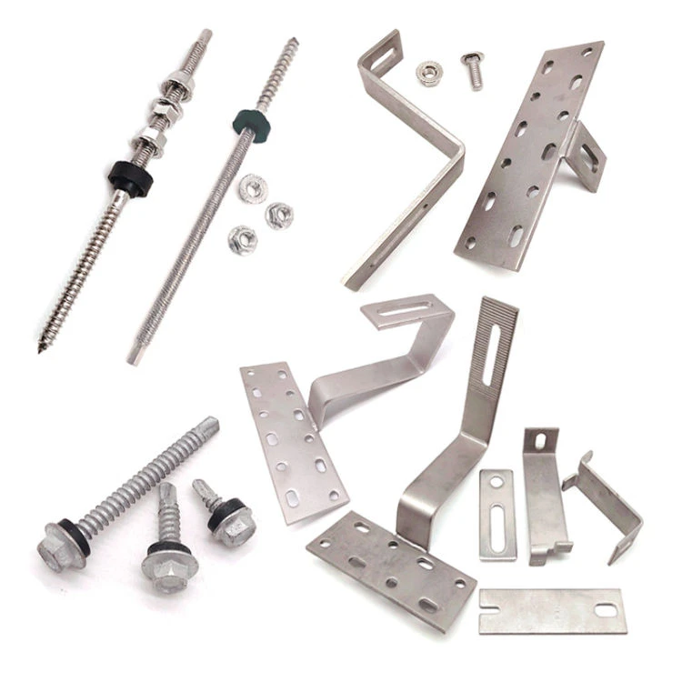 solar tile roof hooks types