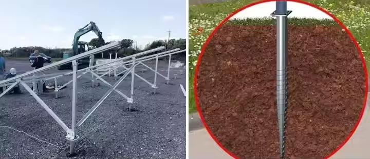 Ground Peg for Solar Panel Mounting Ground Peg for Solar Panel Mounting