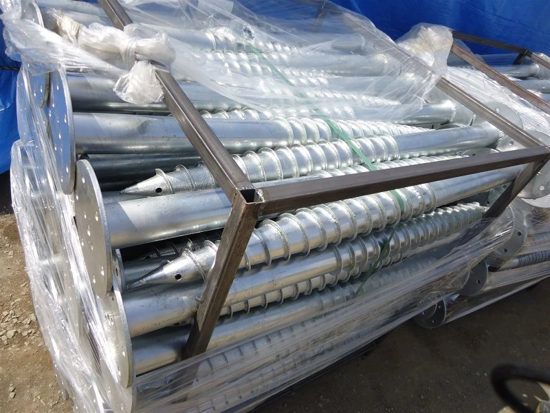Ground Screw Pole Packaging Ground Screw Pole Packaging