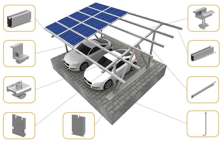 Solar Panel Carport Residential Components Solar Panel Carport Residential Components