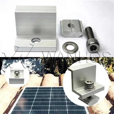 Solar Panel Mounting End Clamp