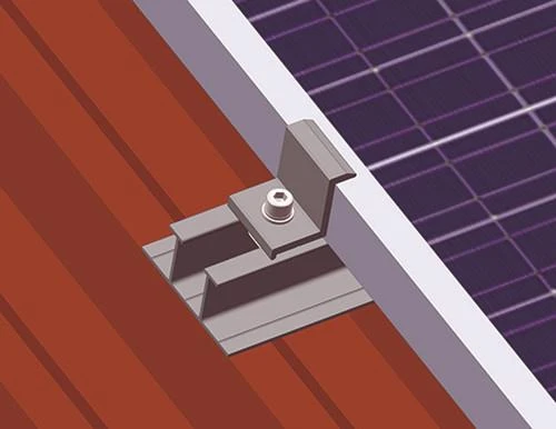 Metal Trapezoidal Roof Aluminum Rail For Solar Mount