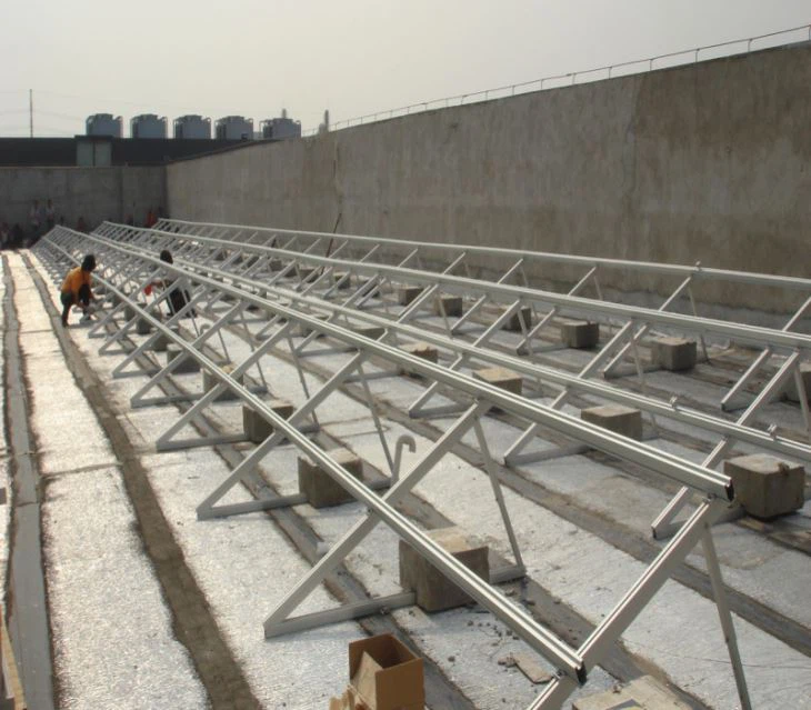 High Quality Flat Roof Mounting Solar Racks