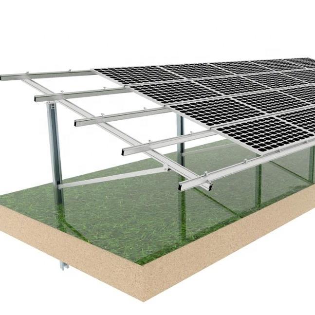 Hot Sell Steel Pile Solar Mount Ground Mount