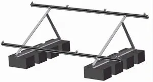Aluminum Roof Fold Tri-Bracket
