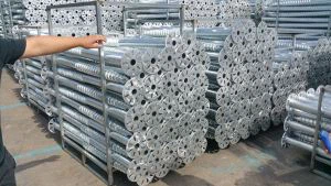 Ground Screw Q235 Thread Weld For Solar Installation