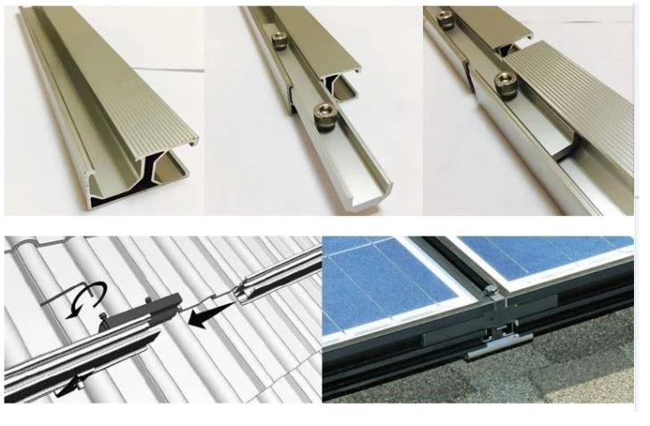 Solar Brackets Mounting Rail Splice Kit