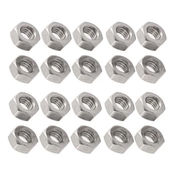 Solar Photovoltaic Sopt Weld HEX NUT SUS304 A2 M2-M52 Steel Fastener PV Supplier Xiamen Fujian China Factory
