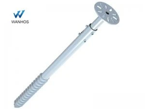 Stainless Steel Q235 Screw In Ground Anchors For Solar Mounting