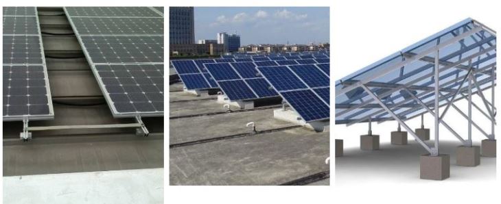 WH Flat Roof Solar Mounting System