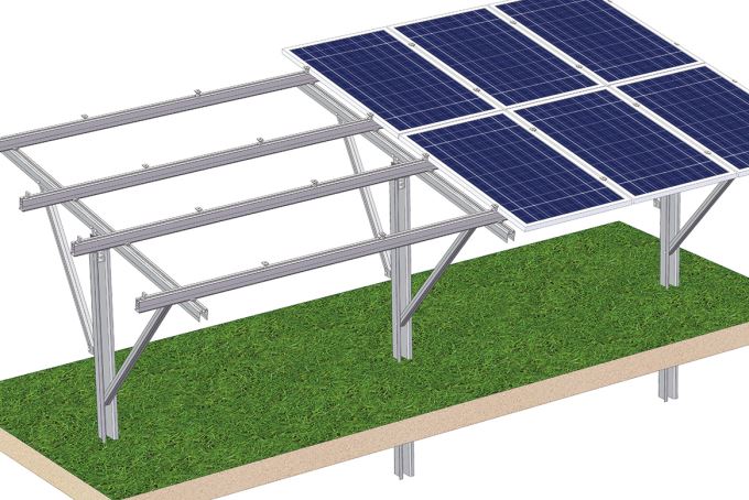 Ws Solar Ground Mounting System