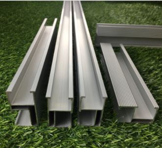 Solar Panel Mounting Aluminium Rail