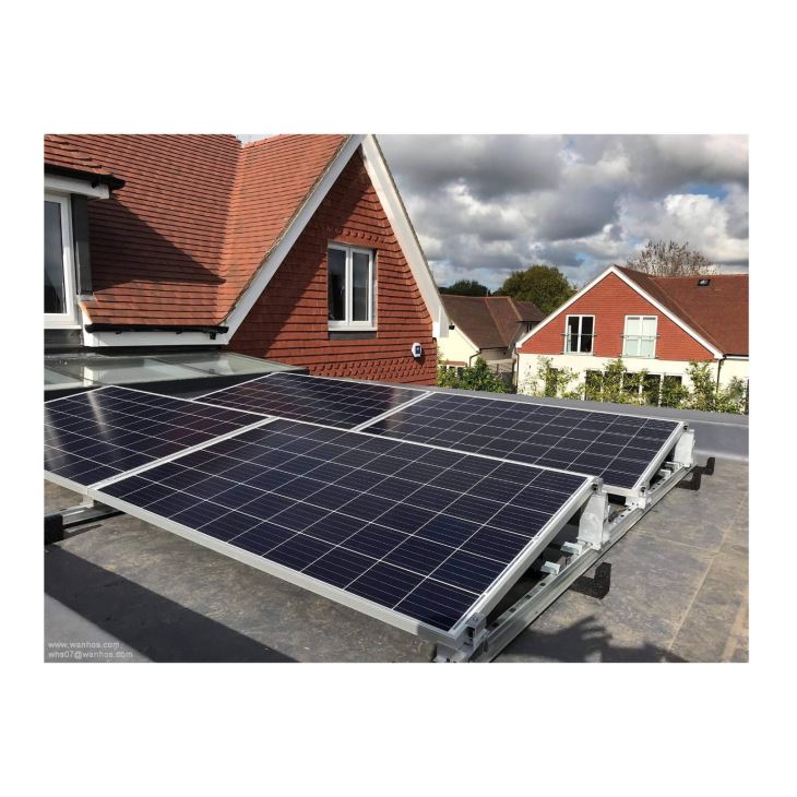 Ballasted Solar Roof Power System Kit