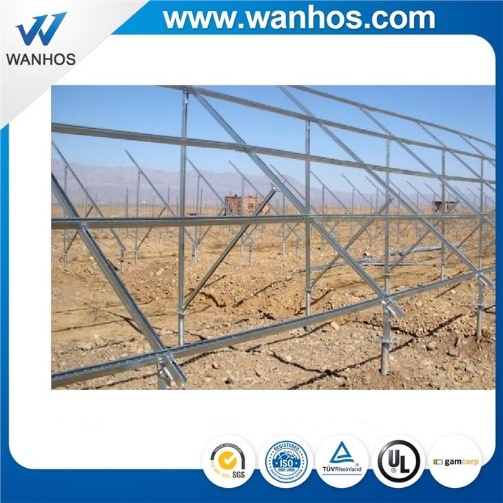 C-steel Ground Mounting System For Solar Energy System