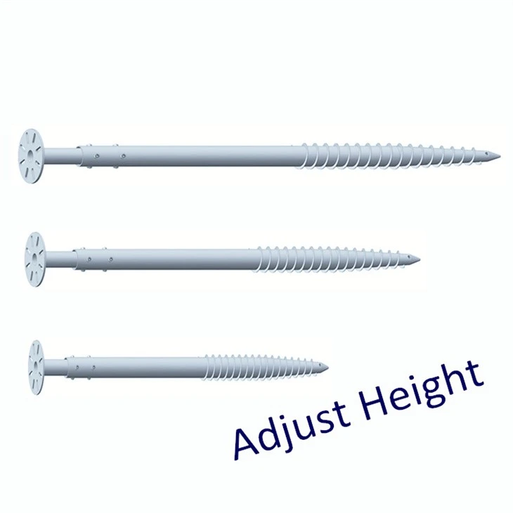Galvanized Helix Earth Anchor Ground Pile