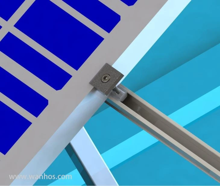 Tin Roof Pv Mountings Structure Pv Brackets For Metal Roof