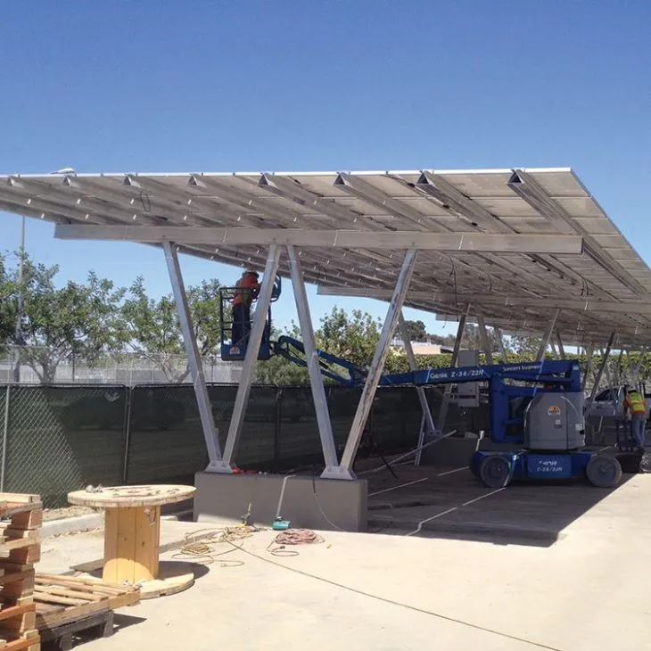 Normal Home Application Photovoltaic Car Shelter Carport Mounting Structure