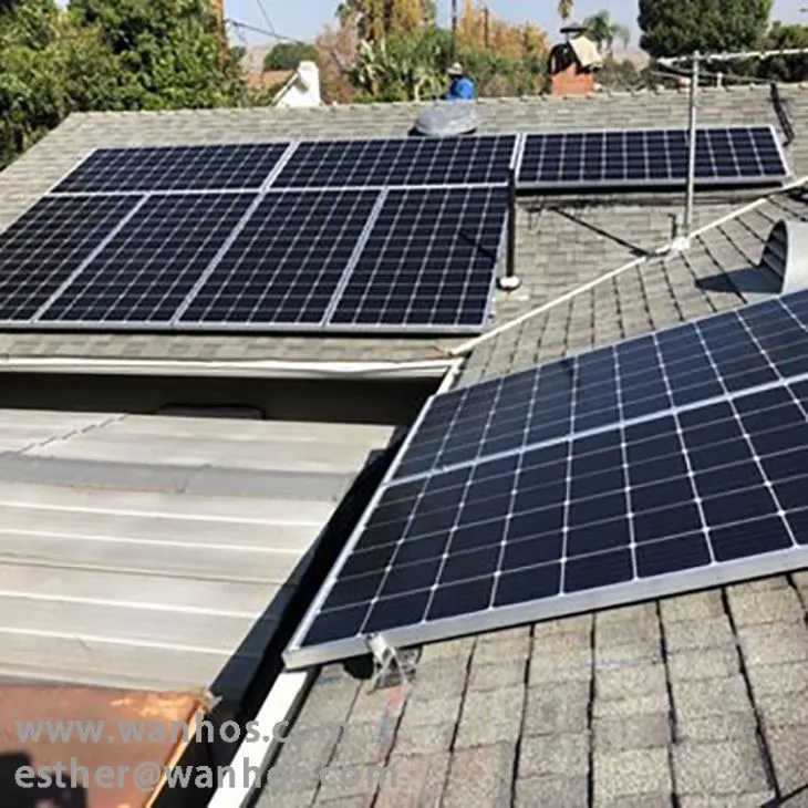 Home Roof Energy Systems Residential Solar Panel Rooftop Mounting Brackets