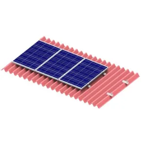Solar Rooftop Mounting Structure