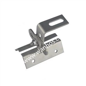 Adjustable Hook For Metal Roof With Trapezoidal Profile