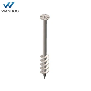 Galvanised Ground Screw Foundations