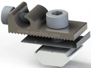 Solar Component Grounding Lug For Solar Panel Solar Mounting Bracket