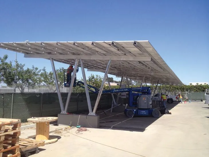 Solar Carport Aluminum Structures