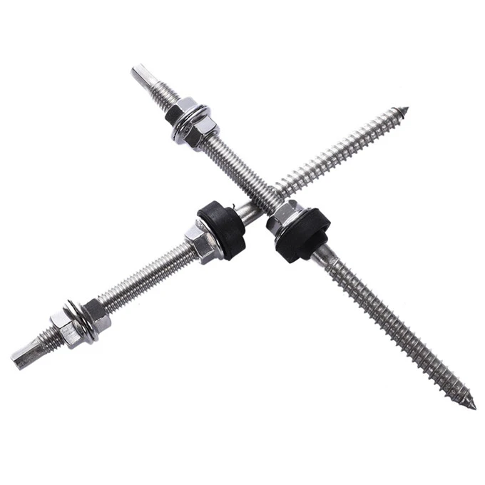 Solar Roof Structure Double Thread Wood Screw