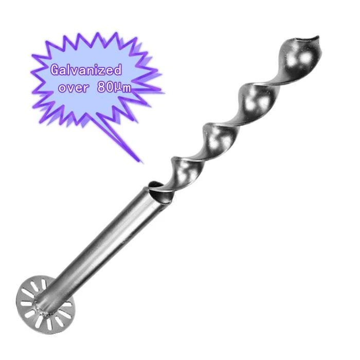 Spiral Ground Screw Anchor For Solar Project