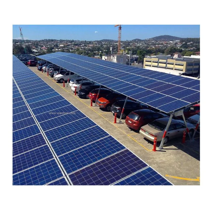 Waterproof Commercial Solar Energy Carport Mounting Systems Car Park Solar Racking