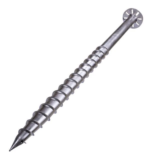 Ground Screw Pile For Solar Energy