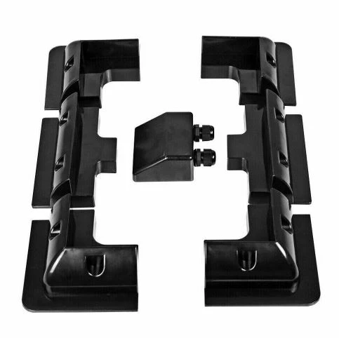 Black Solar Panel Caravan Rooftop Mounting Structure