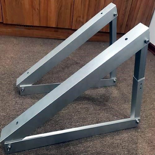 Tripod Mount for Solar Panel Real Picture