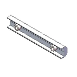 Solar Mounting Rack Aluminum Rail Connector