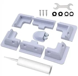 Caravans Bracket Plastic Abs Solar Mount