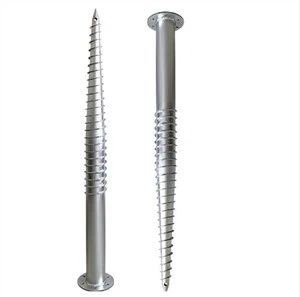 Screw In Ground Steel Anchor