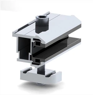 Solar Thin Film Panel End Clamp