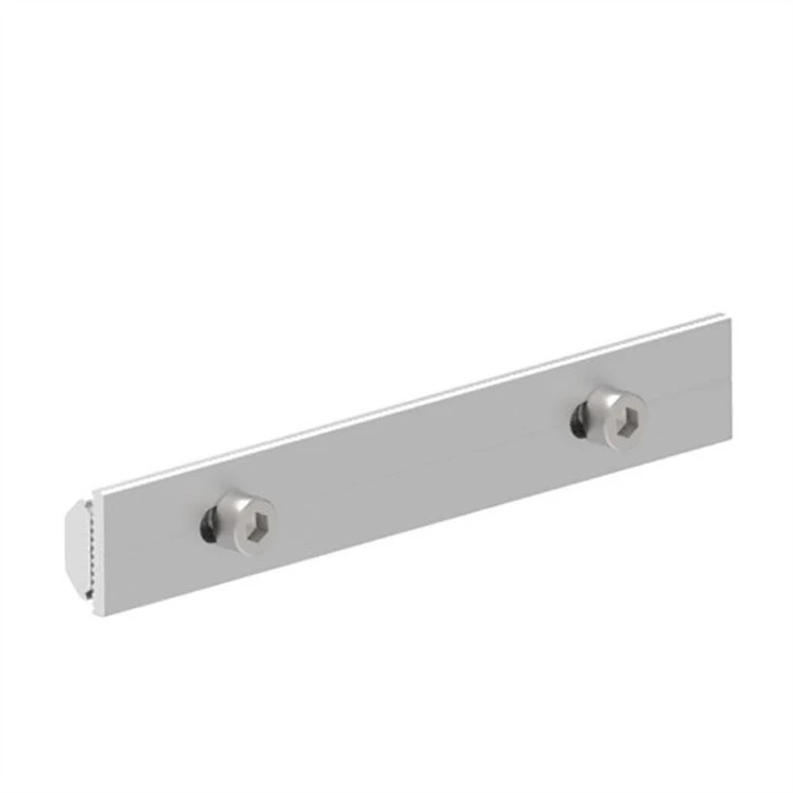 aluminum solar roof rail connector for Pv